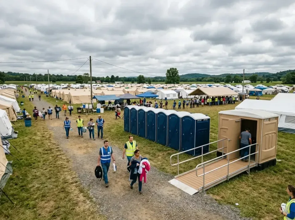 disaster-relief-camp-restrooms-010 — frequently asked questions, Dumpster & Portable Bathrooms Rental in Tunica Resorts, MS